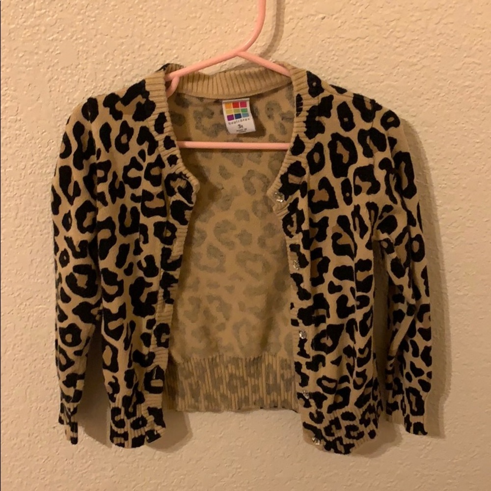 Leopard cardigan